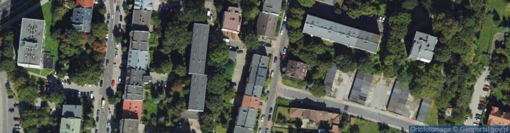 Zdjęcie satelitarne Dominik Jodłowski Przedsiębiorstwo Handlowo-Usługowe Domena