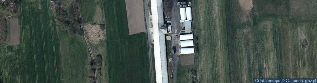 Zdjęcie satelitarne Dominik Koteras Hodowla Drobiu i Produkcja Pieczarek