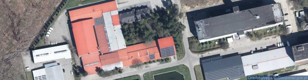 Zdjęcie satelitarne Dominik Łęczycki Zakład Urzadzeń Technicznych Bumet