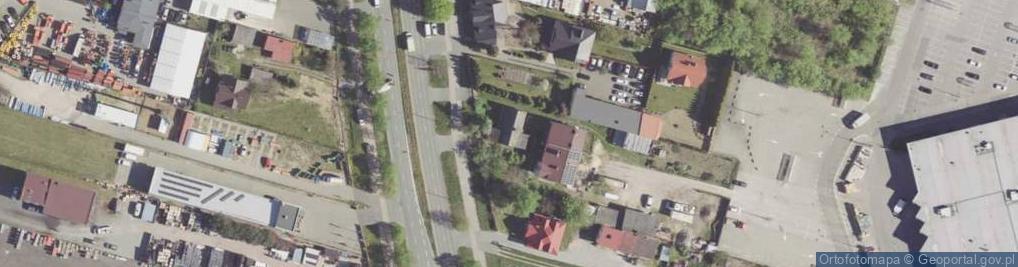 Zdjęcie satelitarne Dominik Zakład Produkcyjno Usługowy
