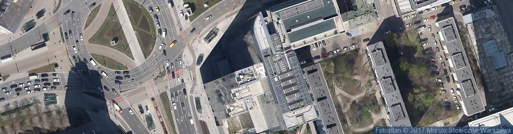 Zdjęcie satelitarne Dominium Pizza Biuro Główne