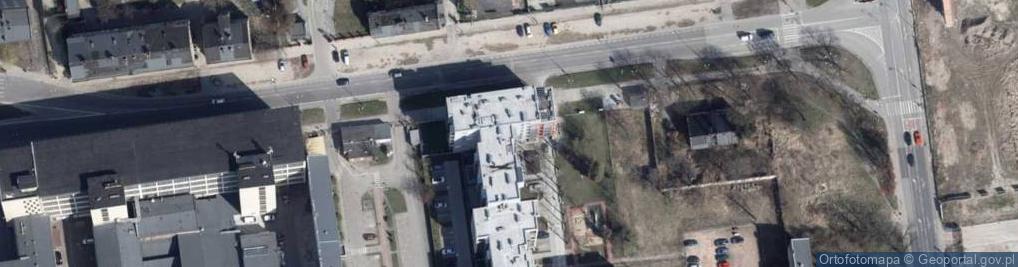 Zdjęcie satelitarne Domino Firma Krawiecka Produkcyjno Usługowa