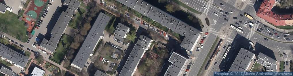 Zdjęcie satelitarne Domix Kalinowska Urszula Tuński Andrzej