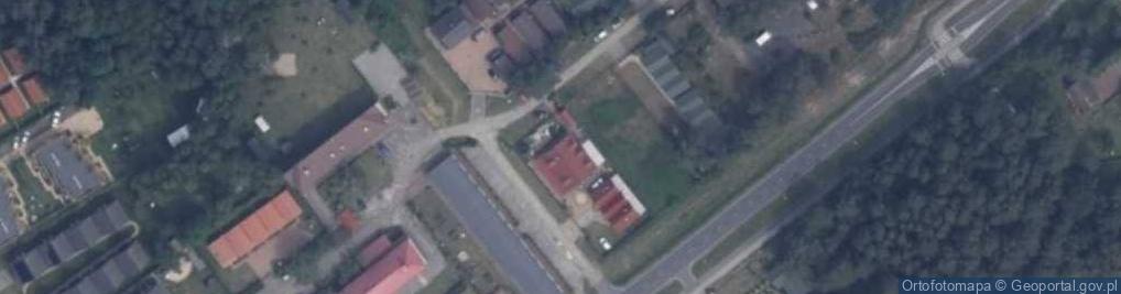 Zdjęcie satelitarne Domki Letniskowe Aleksandra Więckiewicz