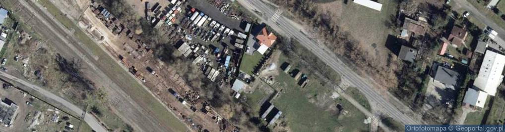 Zdjęcie satelitarne Domy Dachy Elewacje