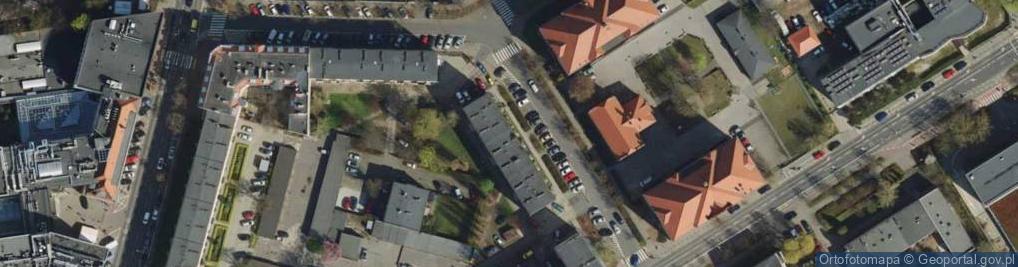 Zdjęcie satelitarne Domy Spółdzielcze Spółdzielnia Mieszkaniowa