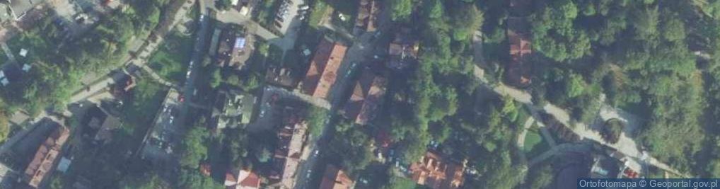 Zdjęcie satelitarne Domy Wypoczynkowe Szalay Anna Mastalska