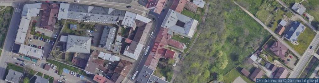 Zdjęcie satelitarne Donatylia Zielińska Unimar