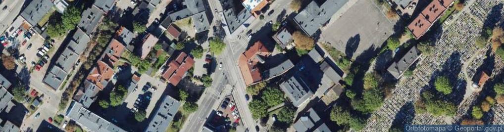 Zdjęcie satelitarne Doradców Podatkowych Powiernik M Broll T Bajer M Gałuszka