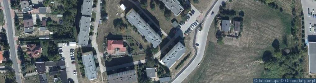 Zdjęcie satelitarne Dorota Grzegorzewska Prywatna Praktyka Fizjoterapii