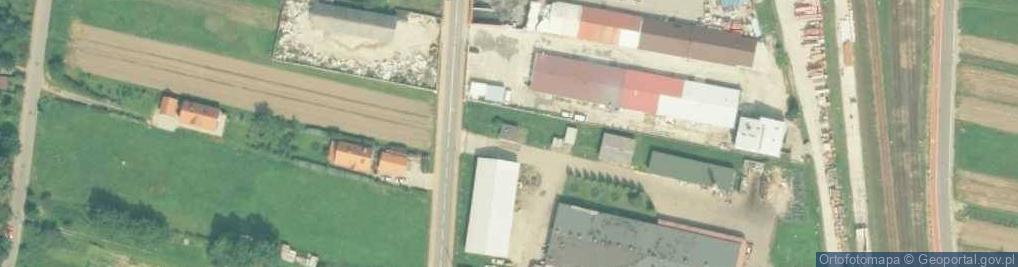 Zdjęcie satelitarne Dorota Kurnyta Przedsiębiorstwo Produkcyjno-Handlowo-Usługowe Doris
