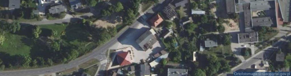 Zdjęcie satelitarne Dorota Ławniczak Przedsiębiorstwo Handlowe Młyn Zbożowy