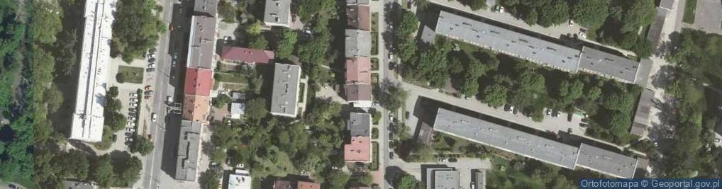 Zdjęcie satelitarne Dorota Sagan Akacja Pokoje i Apartamenty