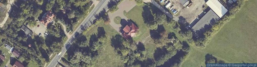 Zdjęcie satelitarne Dorota Sobczak Centrum Konferencyjno-Szkoleniowe Wrzący Dwór