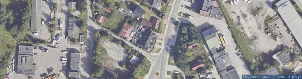 Zdjęcie satelitarne Dorota Woszczyńska Centrum Handlowe Ricardo Mała Gastronomia Tygrys