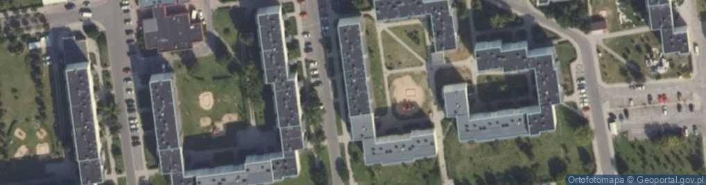 Zdjęcie satelitarne Dortex Dorota Budynek