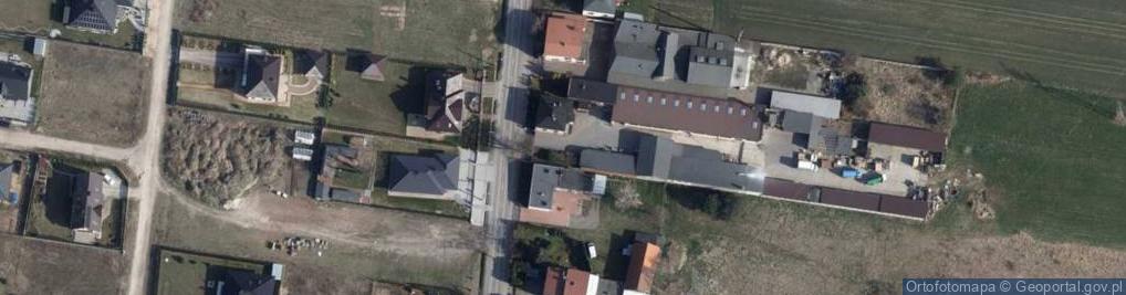 Zdjęcie satelitarne Drapanie Dzianin Usługi Tartaczne