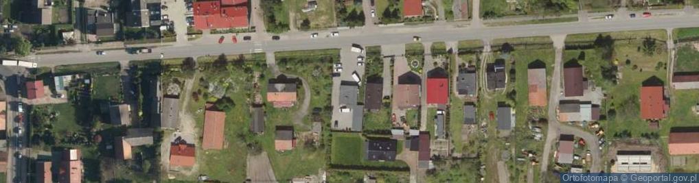 Zdjęcie satelitarne Drązkowska L., Szence
