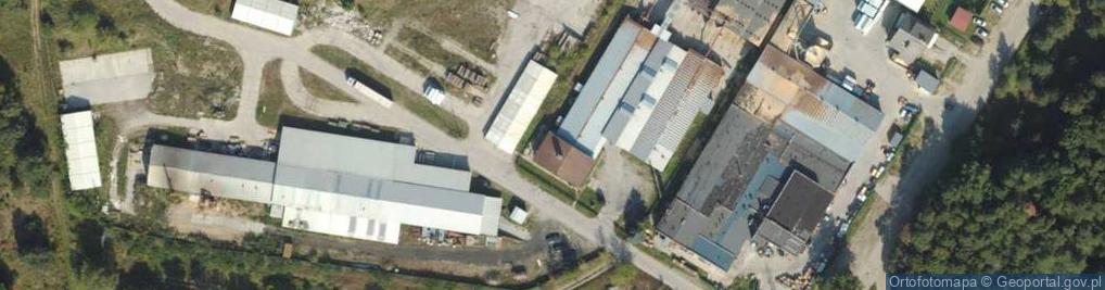 Zdjęcie satelitarne Drew-Holtz Producent drzwi