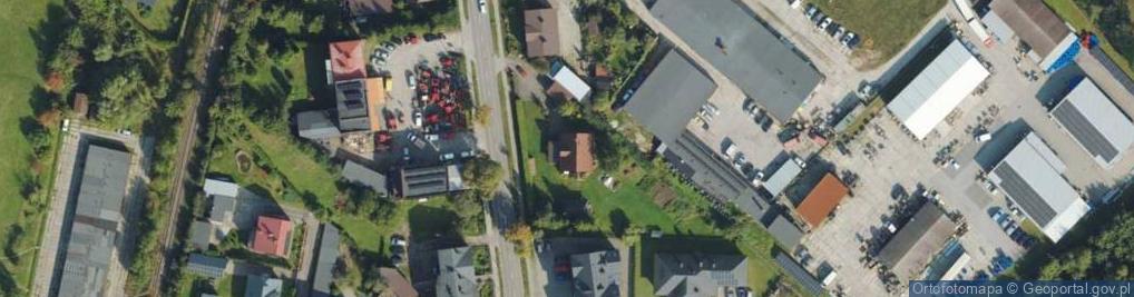 Zdjęcie satelitarne Drewa