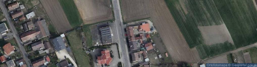 Zdjęcie satelitarne Drewnex Usługi Stolarskie Noclegi