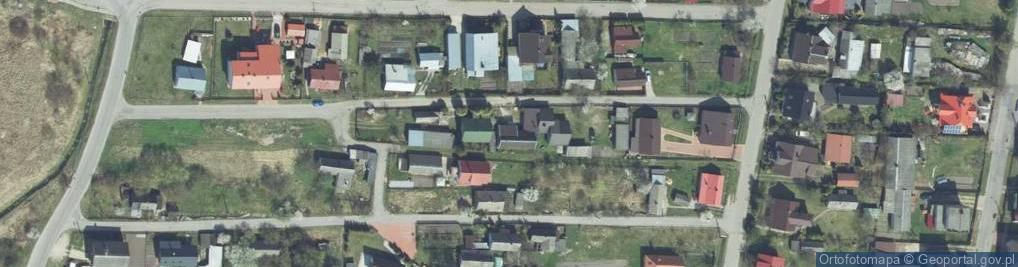 Zdjęcie satelitarne Drewno Produkcja Usługi Handel Art Przemysłowymi Rusiłowicz Andrzej
