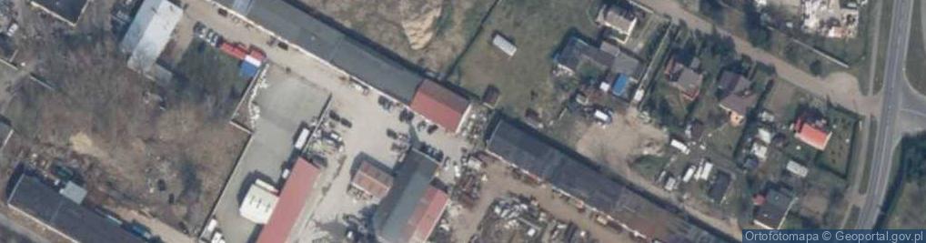 Zdjęcie satelitarne Drokon sp.j. PPHU. Jasik K. Grupa GHB