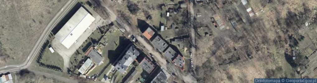 Zdjęcie satelitarne Drozd Skup Złomu i Sprzedaż Kruszywa, Kamieni, Granitu Police.ul.Starzyńskiego Drozdowski Adam