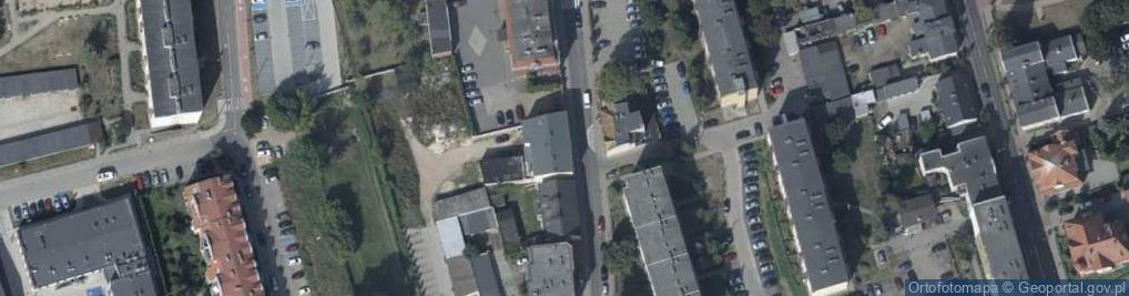 Zdjęcie satelitarne Druk