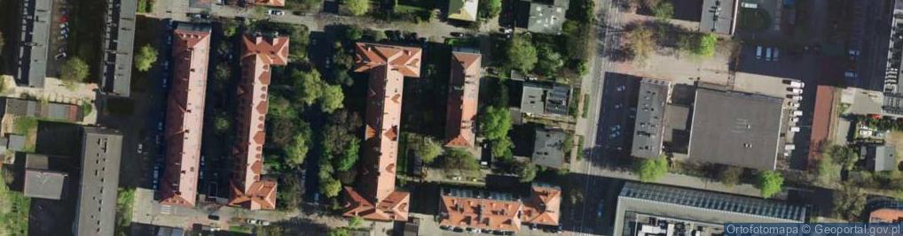 Zdjęcie satelitarne DS Projekt Pracownia Projektów Wielobranżowych