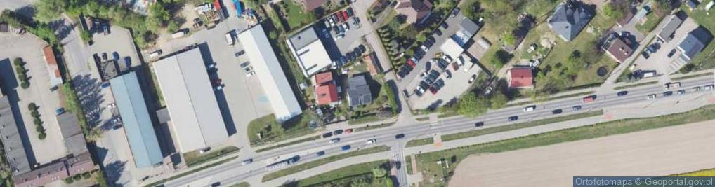 Zdjęcie satelitarne DTN Inwestycje