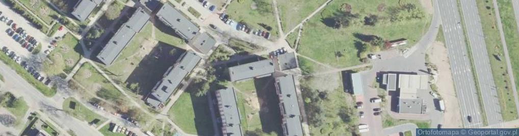 Zdjęcie satelitarne Dudek Tomasz Przedsiębiorstwo Produkcyjno Handlowo Usługowe Quercus Import Eksport