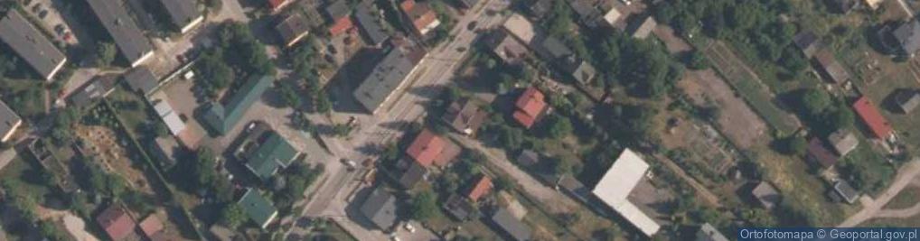 Zdjęcie satelitarne Dudek Zygfryd Warsztat Oponiarski Staromiejska