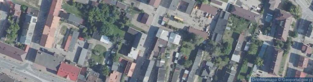 Zdjęcie satelitarne Duet Poligrafia Handel Tomal Kazimierz