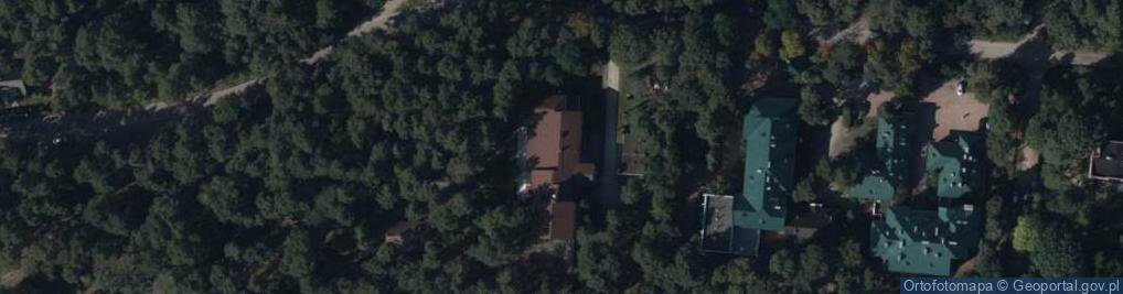 Zdjęcie satelitarne DW Śródborowianka Ośrodek Szkoleniowo Wypoczynkowy TSKŻ Warszawa