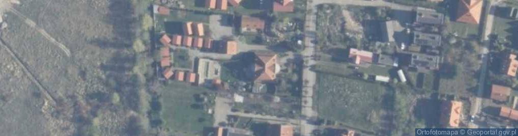 Zdjęcie satelitarne Dworek - Pokoje Gościnne Beata Zielińska