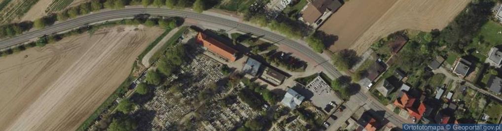 Zdjęcie satelitarne Dyja Bożena Administracja Cmentarza Jeruzalem