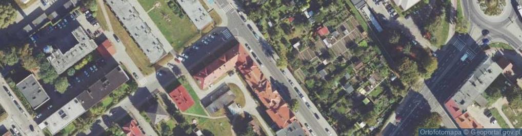 Zdjęcie satelitarne Dynamis Kamila Zielińska Projekty i Badania Elektrotechniczne