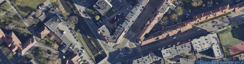 Zdjęcie satelitarne Dynia Zdzisław Przedsiębiorstwo Produkcyjno-Handlowo-Usługowe Gliwice Dimeks Zdzisław Dynia