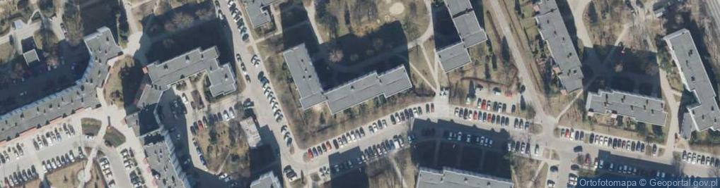 Zdjęcie satelitarne Dystrybucja Art Przem i Spożyw
