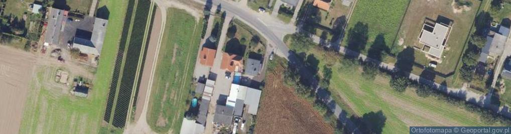 Zdjęcie satelitarne Dystrybucja Drobiu i Pasz Sprzedaż Art Przemysłowych