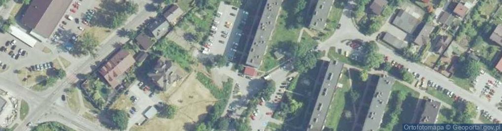 Zdjęcie satelitarne Dystrybucja i Handel Transport Ciężarowy