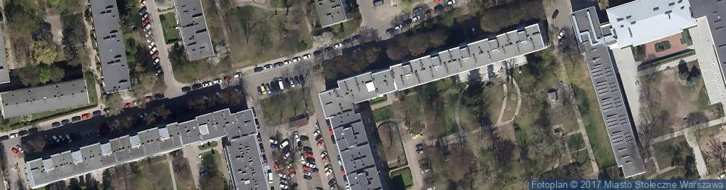 Zdjęcie satelitarne Dystrybucja i Pośrednictwo w Sprzedaży Art Przemysłowych Kochańska M