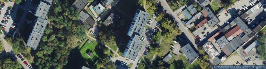 Zdjęcie satelitarne Dystrybucja Towarów Tworzenie Sieci