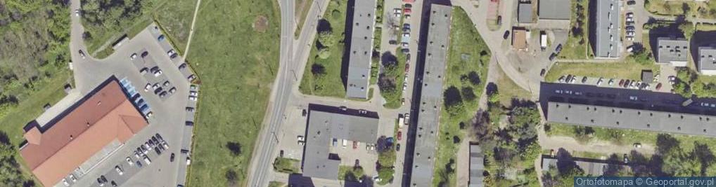 Zdjęcie satelitarne Dystrybucja Towarów