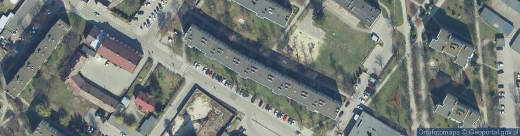 Zdjęcie satelitarne Dystrybutor w Łukowie