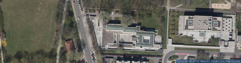 Zdjęcie satelitarne Dział DS Pracy i Imigracji Ambasada Hiszpanii