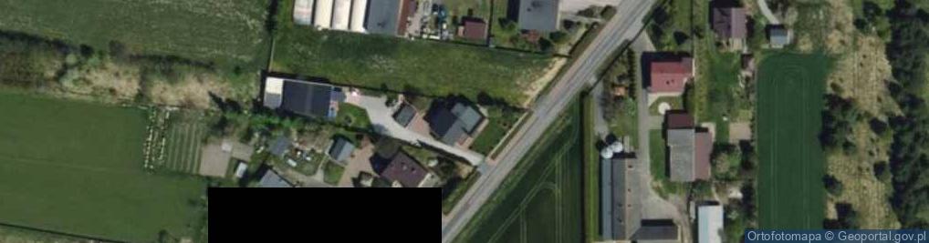 Zdjęcie satelitarne Dział Specjalny Rolnictwo Uprawa Pieczarek Danuta Ogłaza