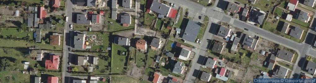 Zdjęcie satelitarne Działal Handl Wytw Usług w Różnych Bran Niewymagających Konc P Grzymski