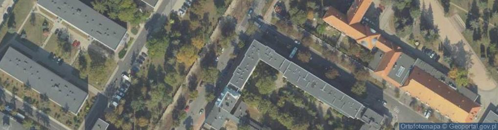 Zdjęcie satelitarne Działalność Fizjoterapeutyczna Maciej Grzegorz Kasprzak